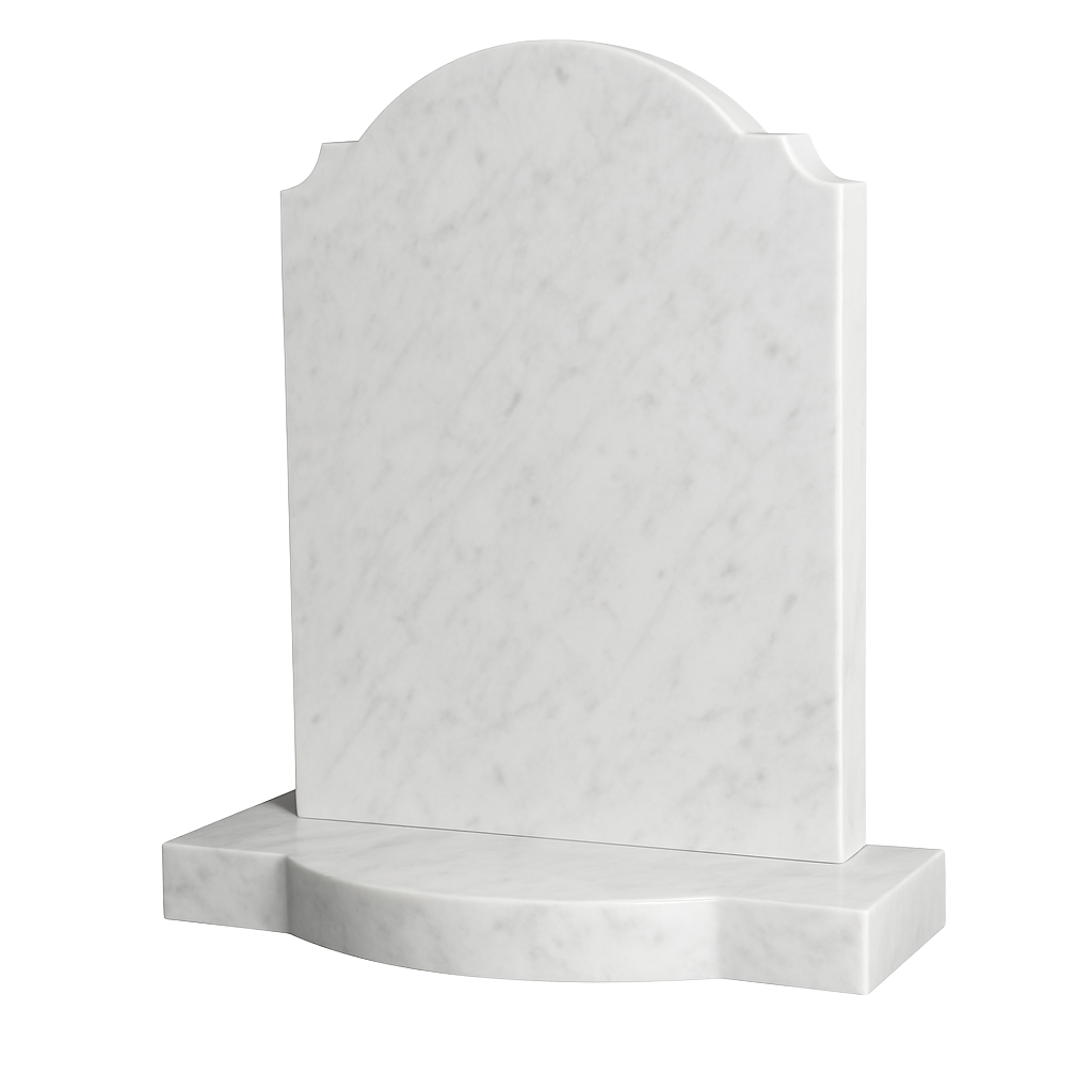 Seraphine Bow Top Headstone | MM016