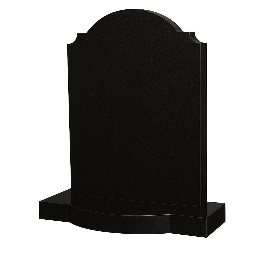 Seraphine Bow Top Headstone | MM016