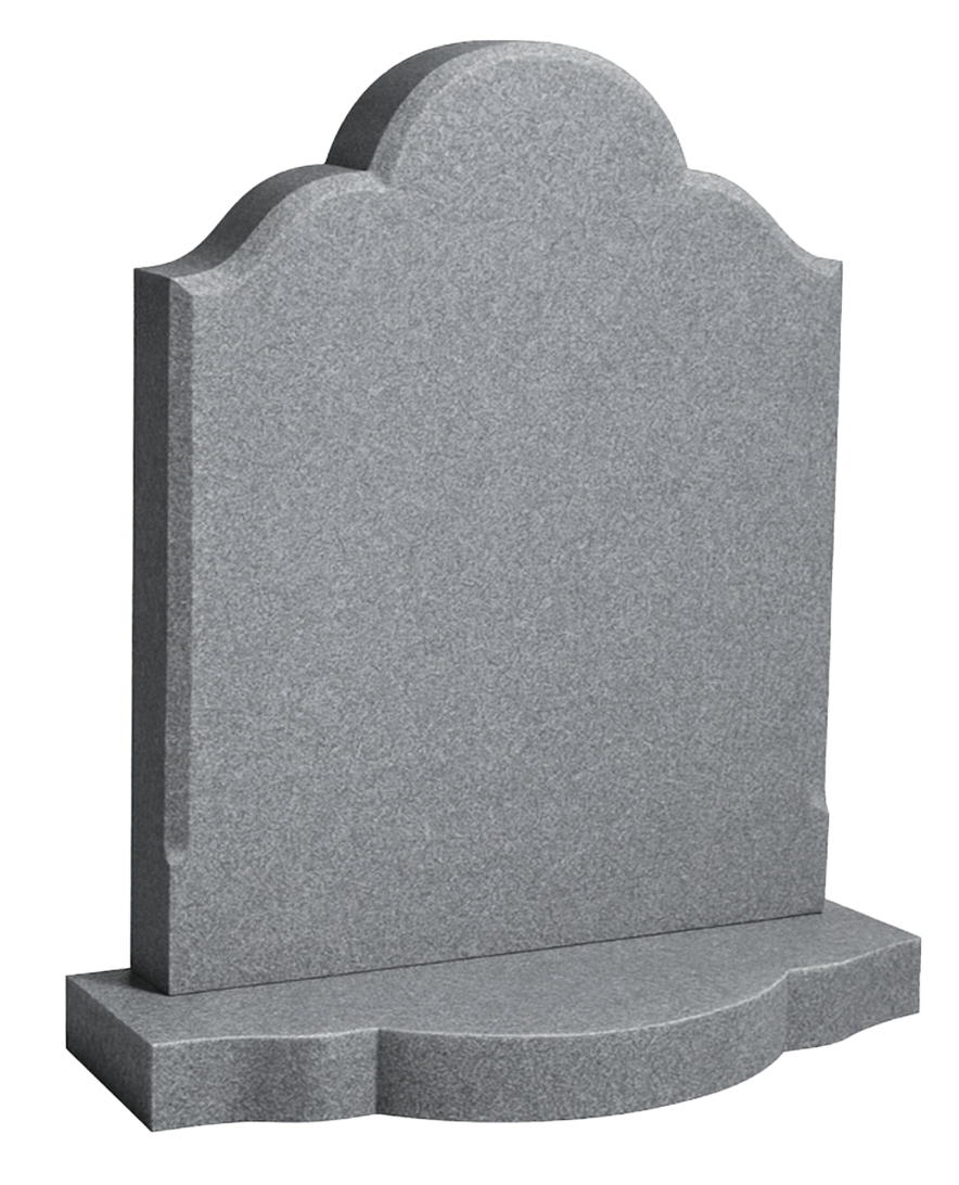 Elysian Classic Round Top Headstone with Ogee Shoulders | MM017