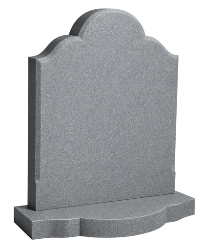 Elysian Classic Round Top Headstone with Ogee Shoulders | MM017