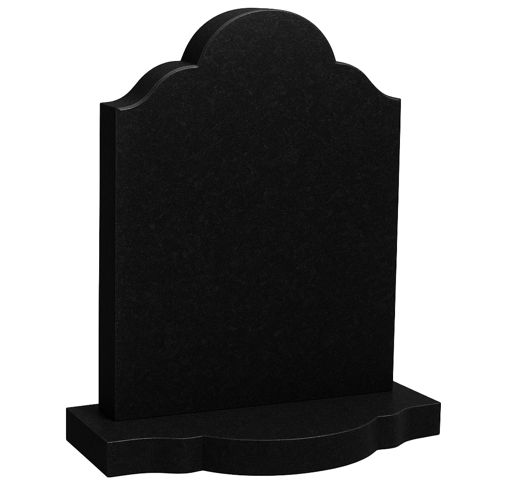 Elysian Classic Round Top Headstone with Ogee Shoulders | MM017