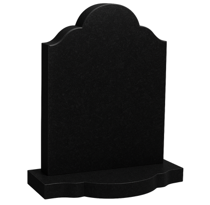 Elysian Classic Round Top Headstone with Ogee Shoulders | MM017