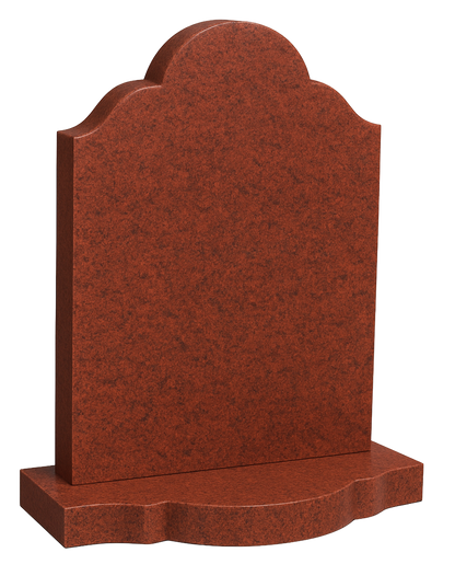 Elysian Classic Round Top Headstone with Ogee Shoulders | MM017