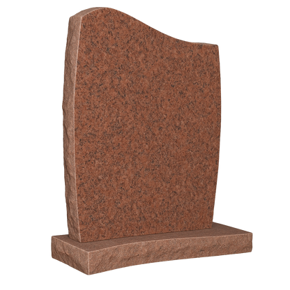 Stonehaven Half Ogee Natural Rock Headstone | MM044