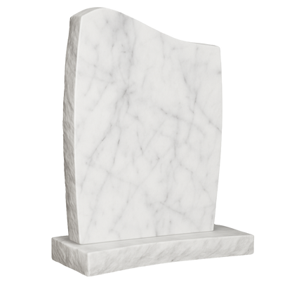 Stonehaven Half Ogee Natural Rock Headstone | MM044