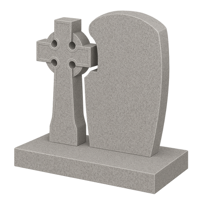 Celtara Celtic Wheel Cross Headstone | MM032