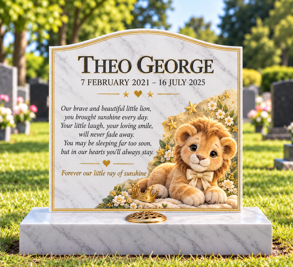 Teddy & Plush Children's Custom Memorial Designs