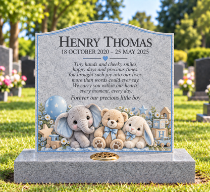 Teddy & Plush Children's Custom Memorial Designs