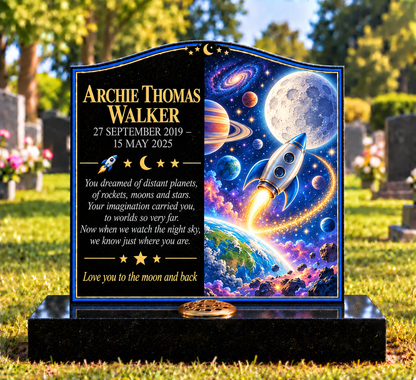 Space & Imagination Children's Custom Memorial Designs