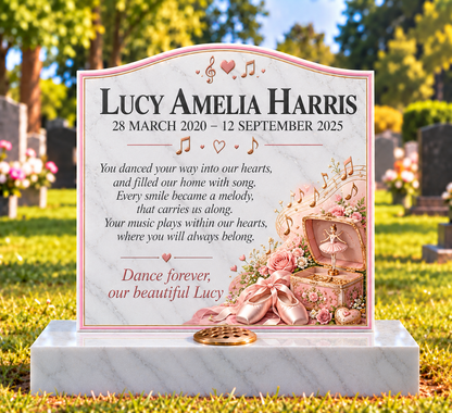 Playtime & Favourite Things Children's Custom Memorial Designs