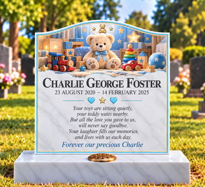 Playtime & Favourite Things Children's Custom Memorial Designs
