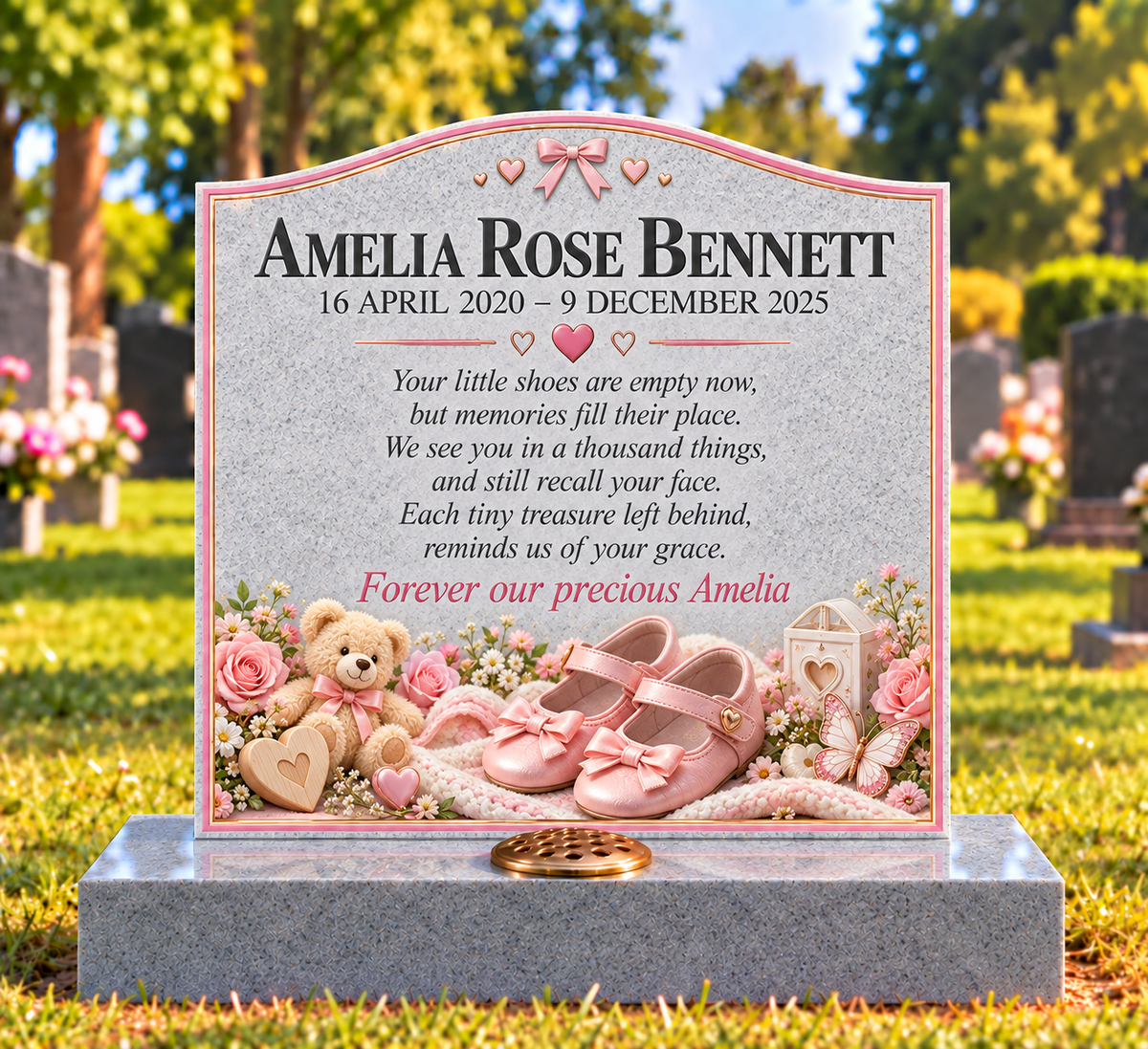 Little Hands, Feet & Keepsakes Children's Custom Memorial Designs