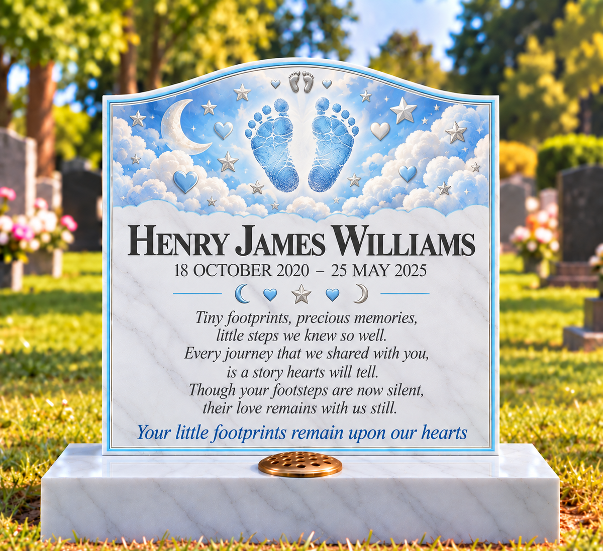 Little Hands, Feet & Keepsakes Children's Custom Memorial Designs