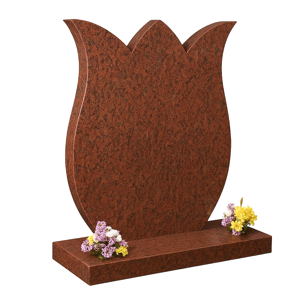 Florentina Tulip Shaped Headstone | MM056