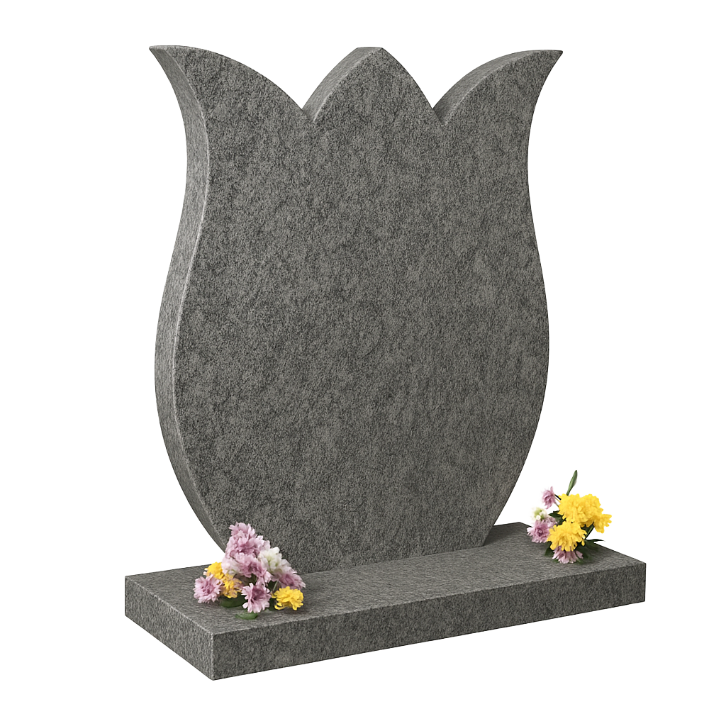 Florentina Tulip Shaped Headstone | MM056