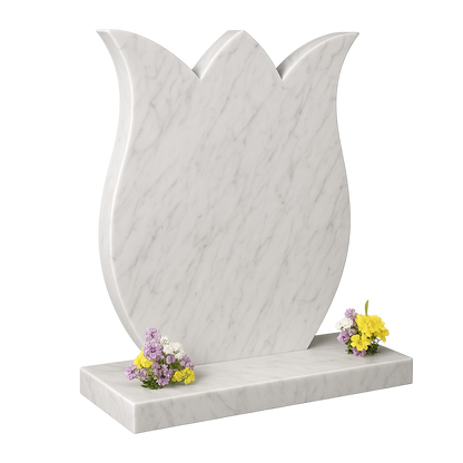 Florentina Tulip Shaped Headstone | MM056