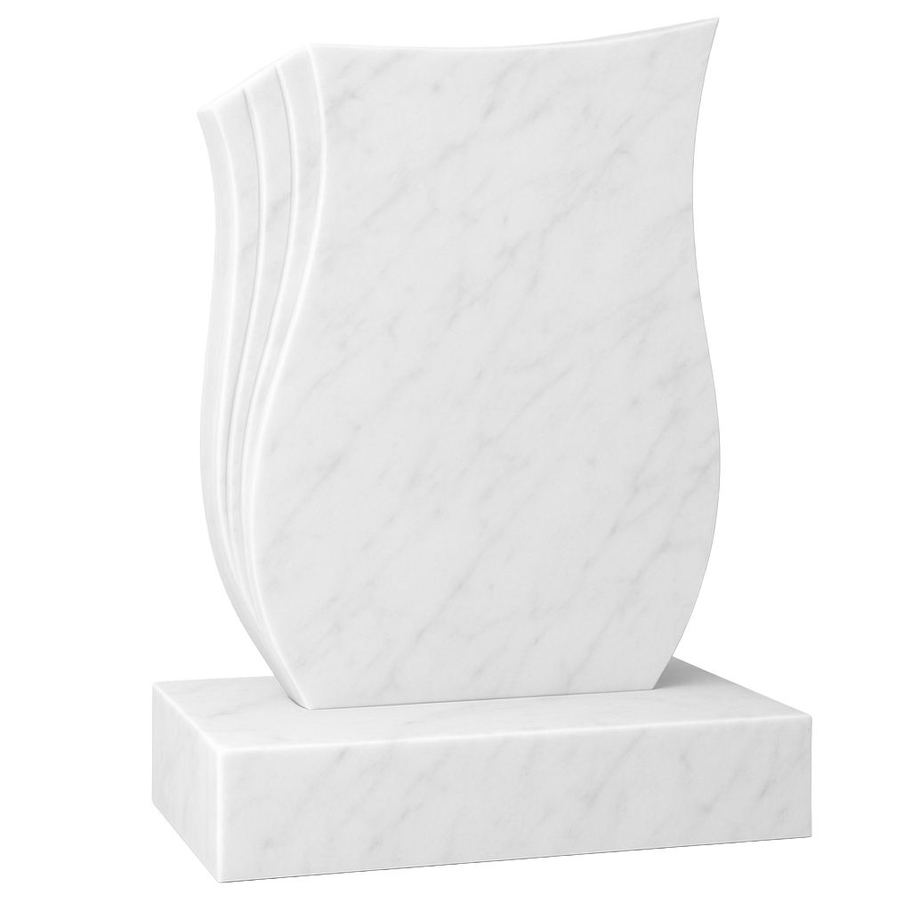 Novara Contemporary Headstone with Rebated Edge | MM058