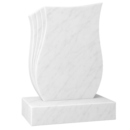 Novara Contemporary Headstone with Rebated Edge | MM058
