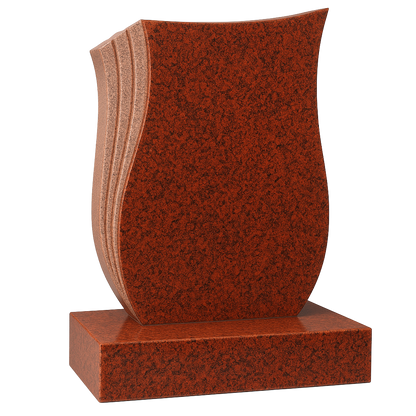 Novara Contemporary Headstone with Rebated Edge | MM058