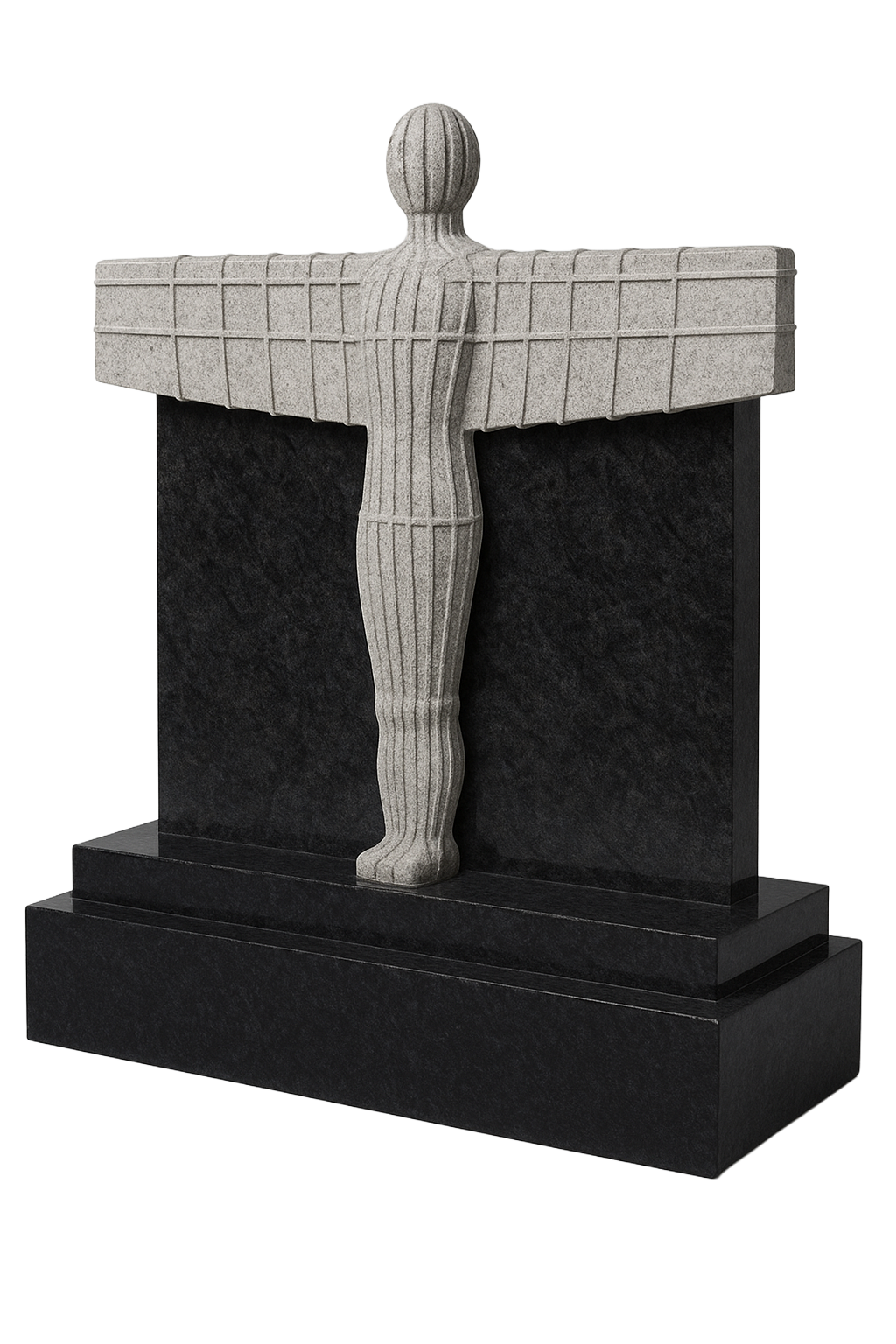 Serapha Angel of the North Headstone | MM040