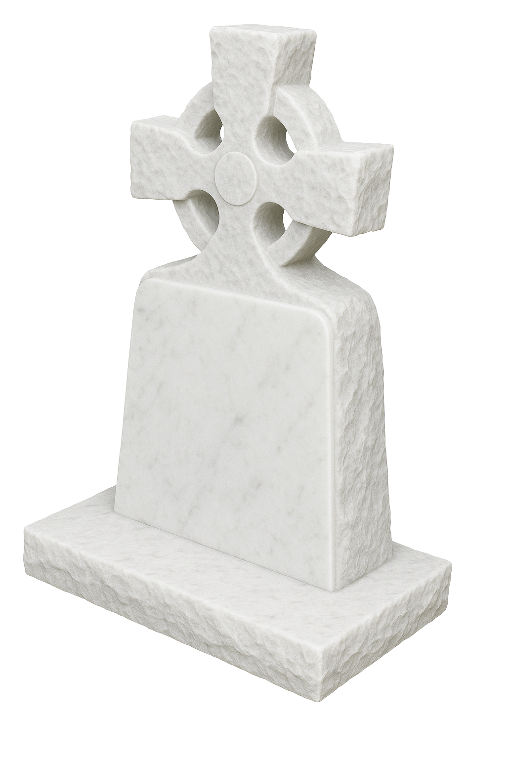 Braemar Natural Rock Celtic Cross Headstone | MM036