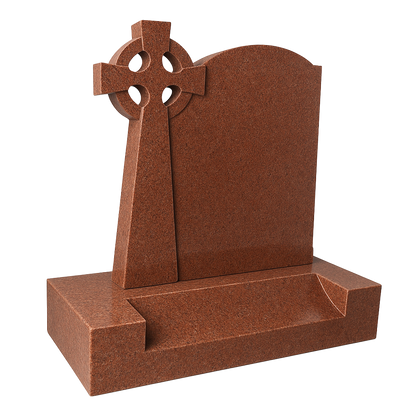 Highland Polished Celtic Cross Headstone | MM039