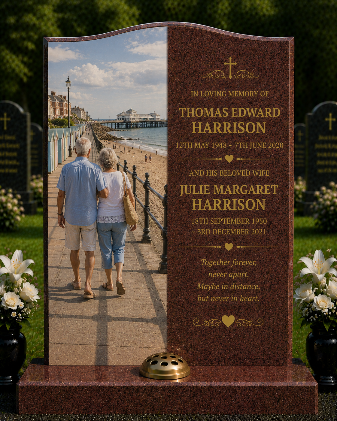 Coastal & Seaside Views Memorials