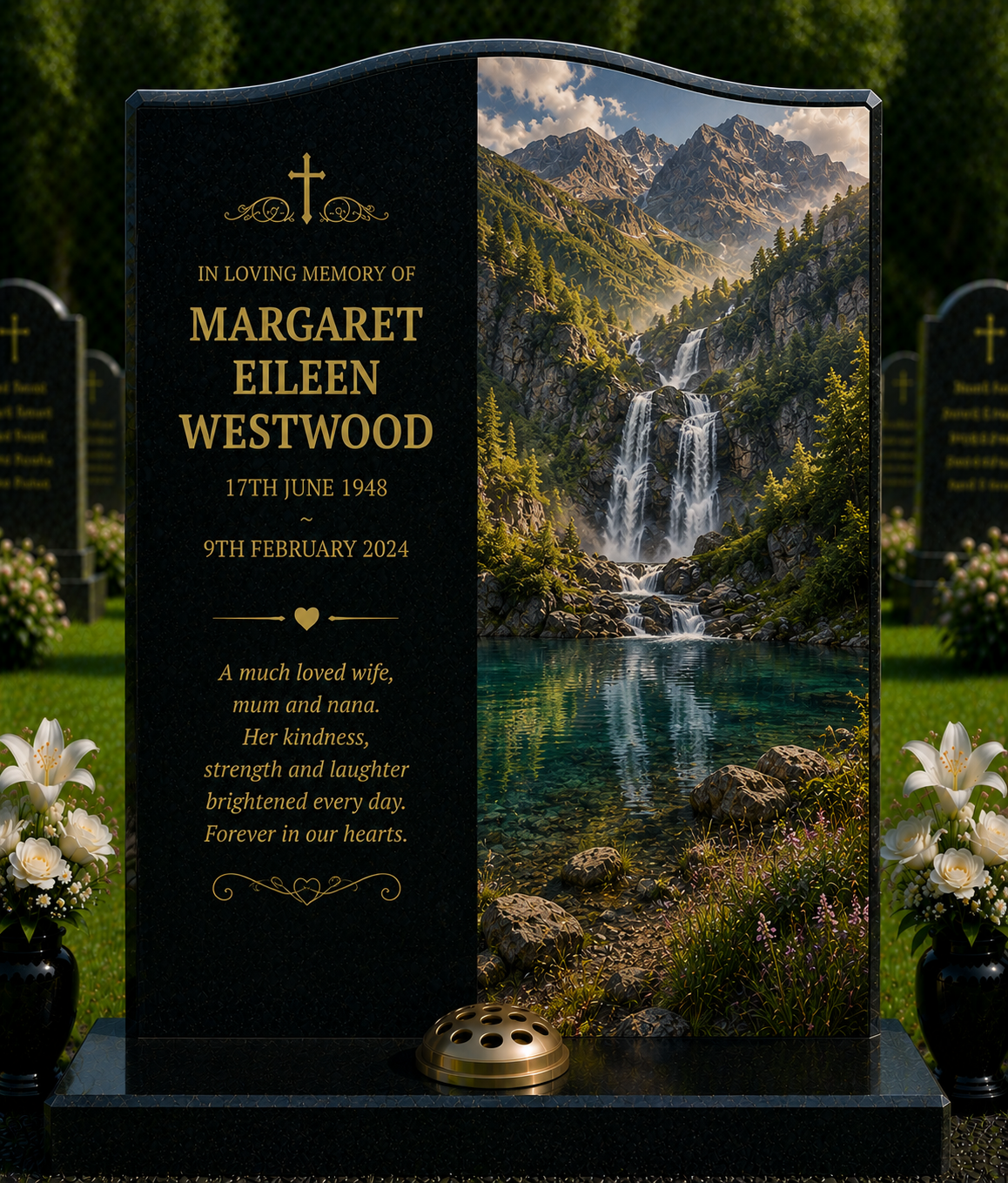 Mountains & Lakes Memorials