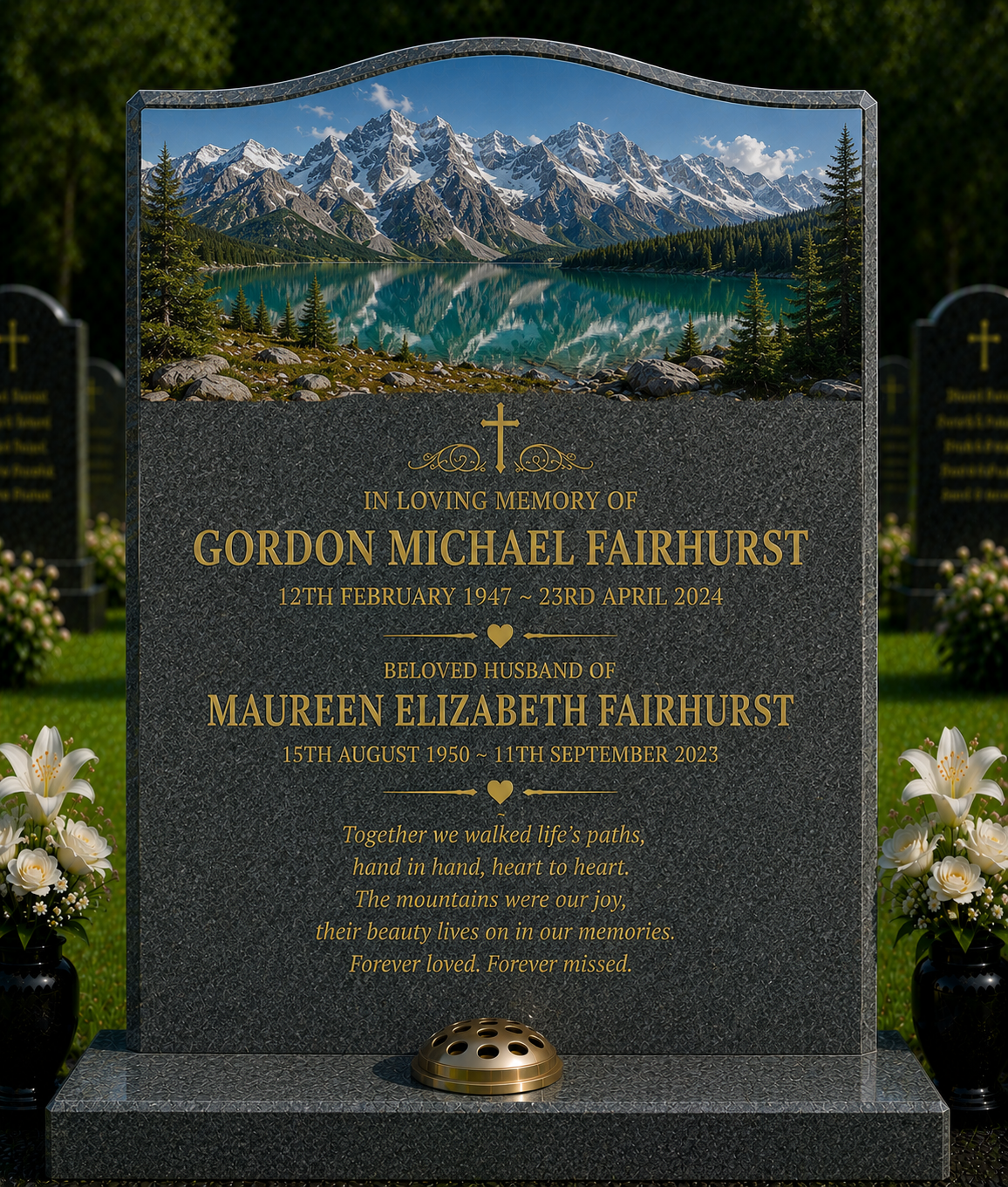 Mountains & Lakes Memorials