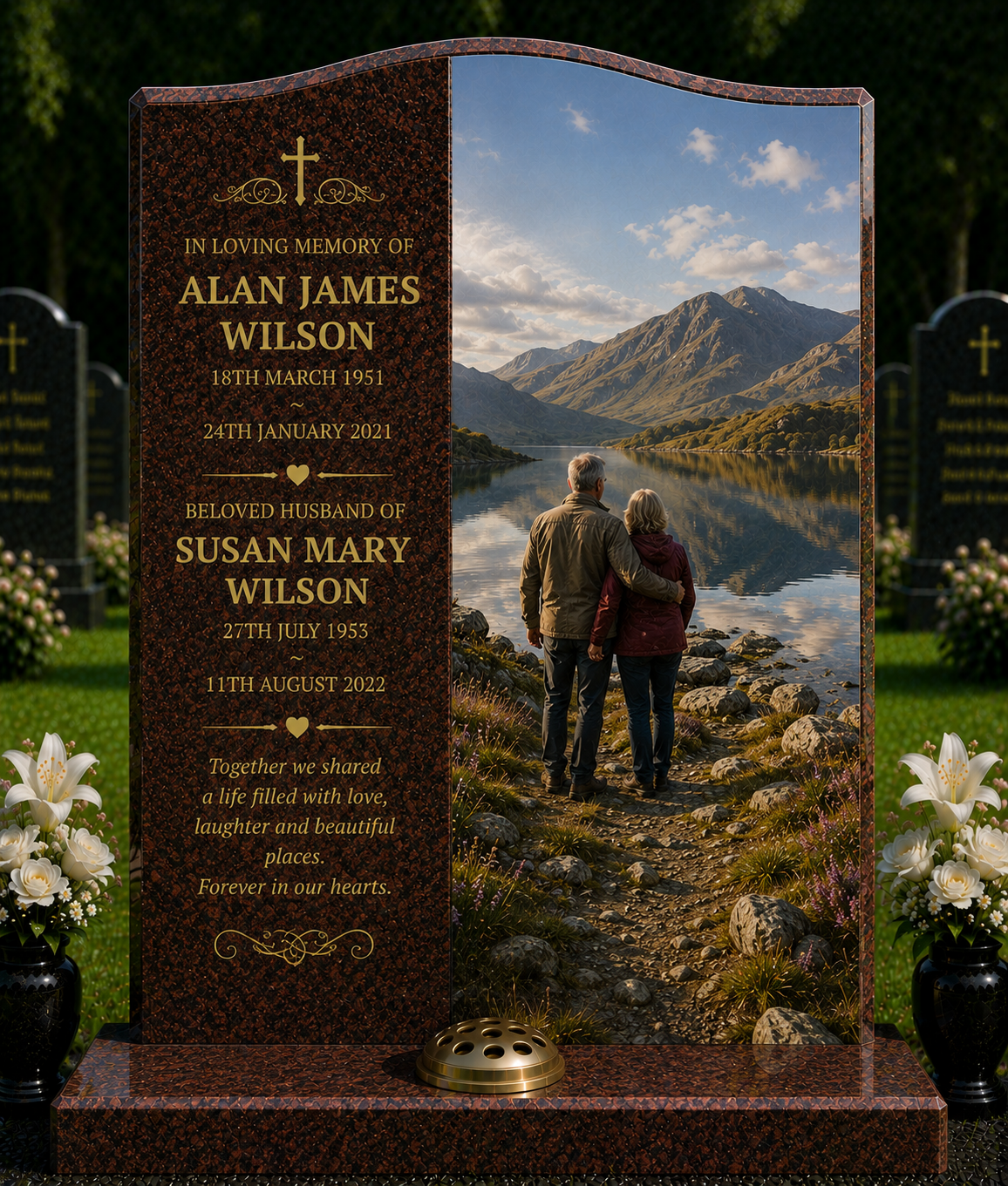 Mountains & Lakes Memorials