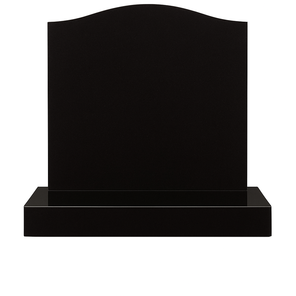 Classic Ogee Cremation Headstone 17 x 20 x 3 inch - Fully Customisable