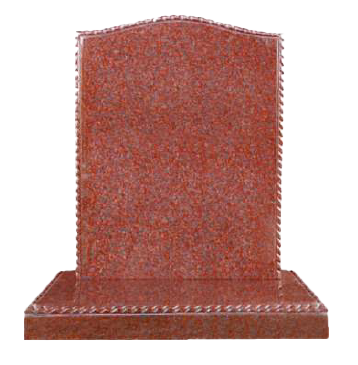 Infinity Ogee Headstone with Rope Detail | MM004