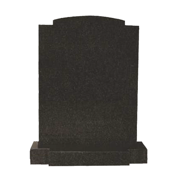 Heritage Camber Top Headstone with Check Shoulders | MM013