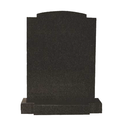 Heritage Camber Top Headstone with Check Shoulders | MM013