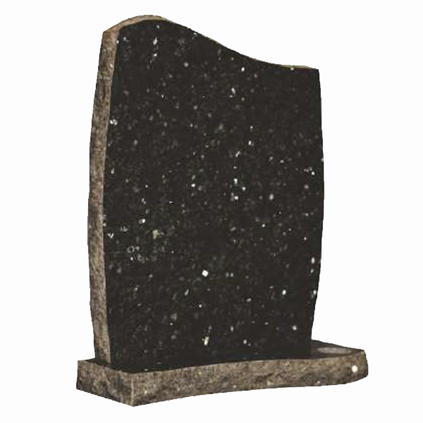 Stonehaven Half Ogee Natural Rock Headstone | MM044