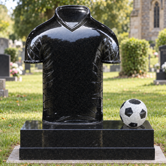Victory Jersey Football Shirt Headstone | MM059
