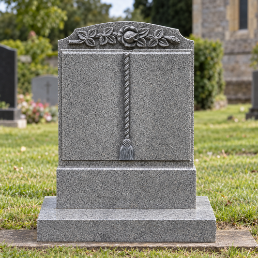 Florencis Standing Book Headstone | MM083