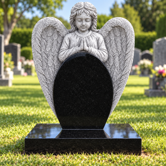 Amora Children's Heart Shaped Headstone | MM185