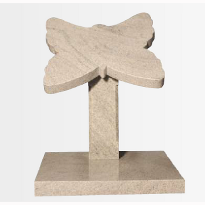 Children’s granite memorial headstone featuring a soft heart shape and child-friendly design, fully customisable with high-resolution images and personal inscriptions.