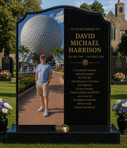 Disney, Animation & Family Film Memorials Design 1, personalised memorial design by Magic Memorials, HD0975