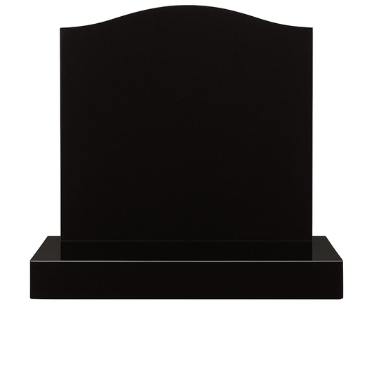 Classic Ogee Cremation Headstone MM301, granite memorial by Magic Memorials, MM301