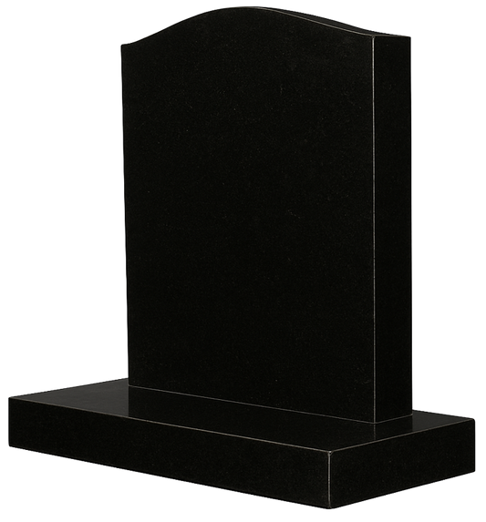 Destiny Classic Ogee Granite Headstone, granite memorial by Magic Memorials, MM003