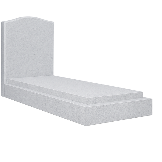 Valmere Granite Kerb & Cover Set, granite memorial by Magic Memorials, MM109