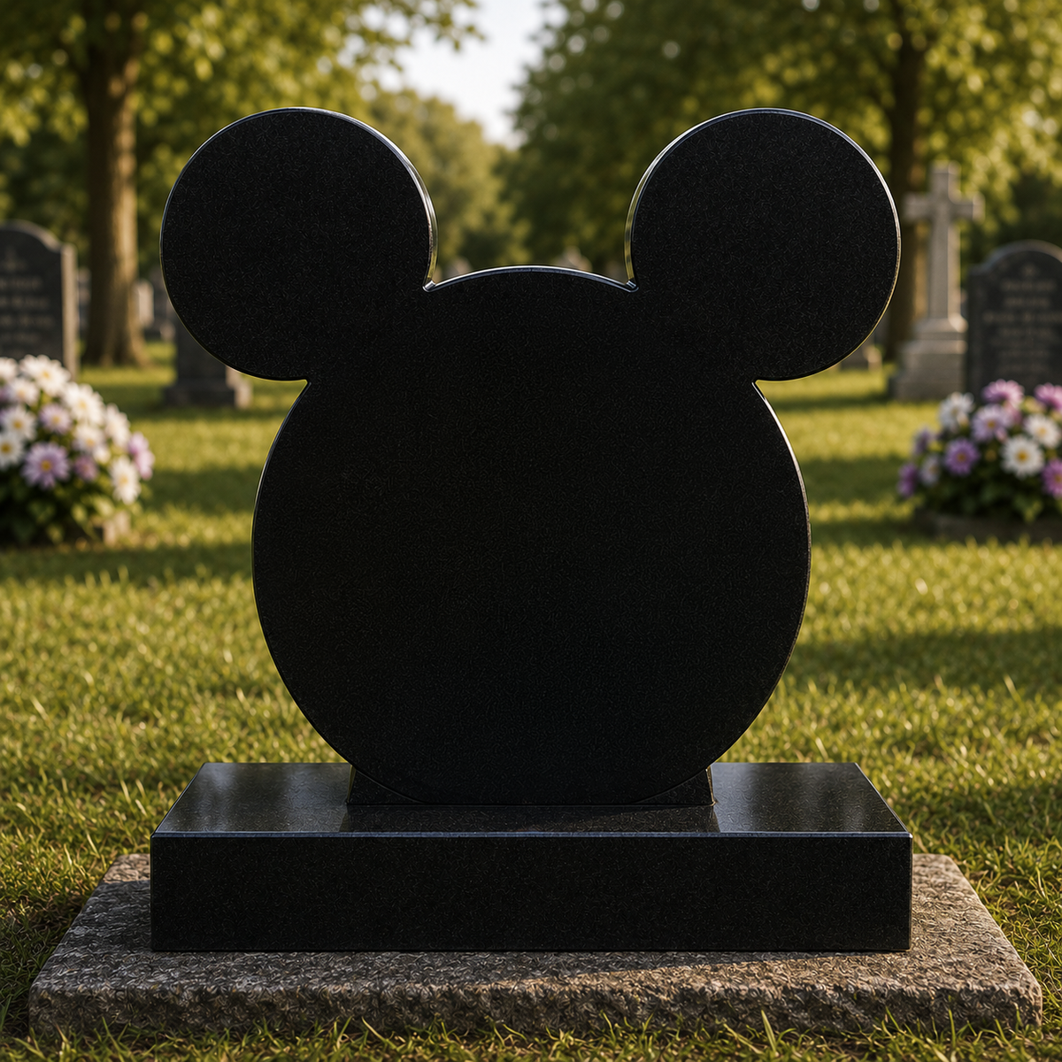 Mickey Memorial with Personalised Ear Designs | MM229